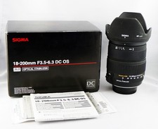 Sigma 18-200mm F3,5-6,3 DC OS HSM Nikon AF-D, 1 Jahr Gewährleistung!