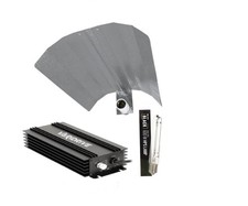 EVSG 600W NDL Beleuchtungsset mit Hammerschlagreflektor Lumii - dimmbar