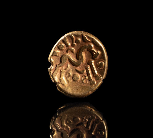 Keltischer goldstater der - keltischer,