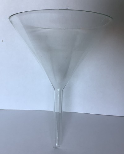 Großer tichter aus laborglas - tichter,
