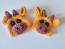 Eierwärmer Giraffe Handarbeit