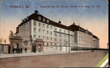 Freiberg sachsen 1910 - freiberg, kaserne