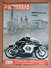 Zeitschrift Motorrad 26/1960
