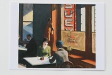 EDWARD HOPPER:"Chop Suey" 1929 Kunst-Postkarte 