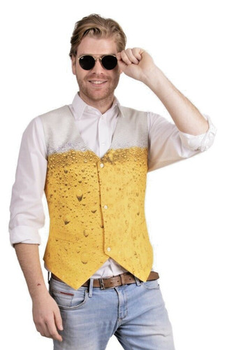 Bier kostüm herren - bier-kostüm, weste