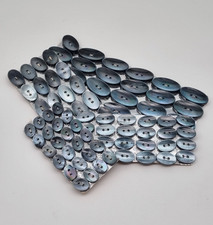 Grauer ovaler Perlmutt