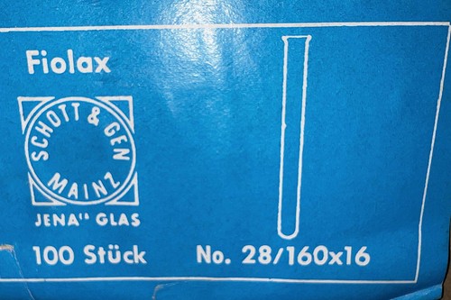100x reagenzglas fiolax - 100x,