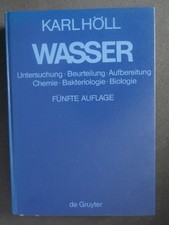 WASSER  UNTERSUCHUNG BEURTEILUNG AUFBEREITUNG CHEMIE BAKTERIOLOGIE BIOLOGIE