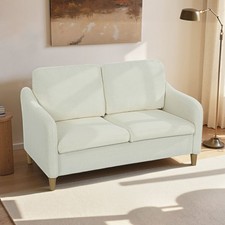 HOMCOM Sofa 2 Sitzer kleine