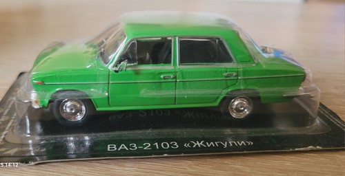 Lada 2103 modellauto grün - lada,