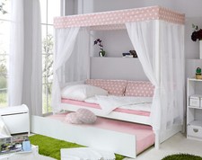 TiCAA Himmelbett "Rosa" 310