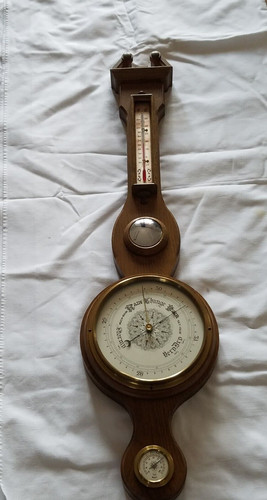 Altes barometer thermometer - ,