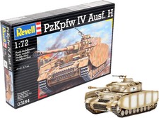 Revell 03184 Modellbausatz Panzer - PzKpfw. IV Ausf.H im Maßstab 1:72, Level 4