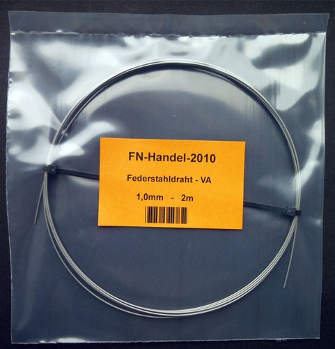 Federstahldraht 30mm 4 0mm - federstahldraht, 0,30mm