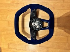 Audi A3 8V A4 8W S-Line Lenkrad Lederlenkrad Abgeflacht Schaltwippen 8W0419091GF