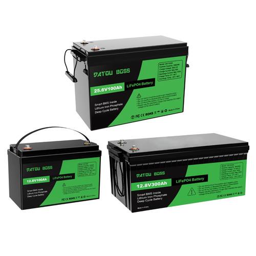 24v 100ah 12v 300ahlifepo4 - 100ah,