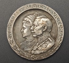 Silbermedaille Silberhochzeit