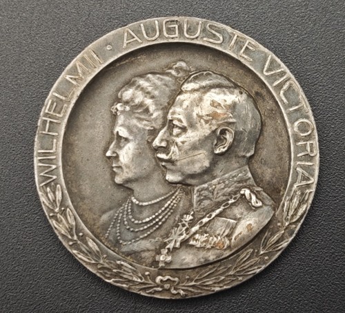 Silbermedaille silberhochzeit - silbermedaille,