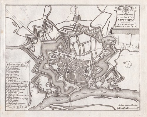 Zutphen plan nederland - zutphen,