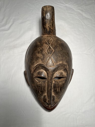 Antike afrikanische holzmaske - afrikanische,