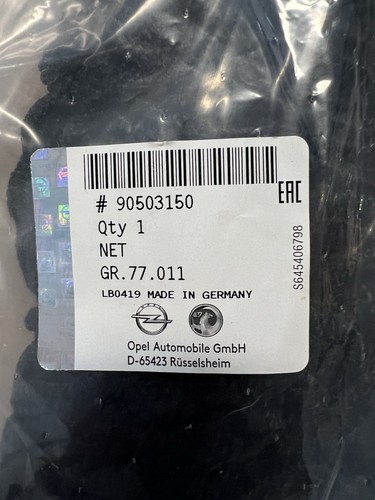 Opel zafira fangnetz netz - opel,