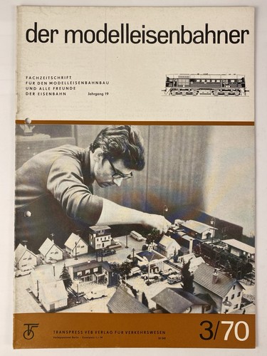 Modelleisenbahner 1970 die - 3/1970,