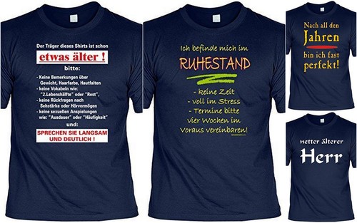 Geburtstag shirt lustiges - -,