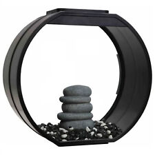 20 L Glas-Aquarium schwarz +