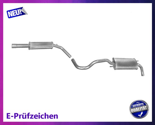 Auspuffanlage für polo - auspuffanlage,