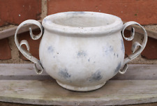 Blumentopf mit Henkel Terrakotta Übertopf Landhausstil Pflanztopf  Shabby KL