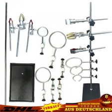Laborstativ Laborständer Klemme Muffe Ring Laborstativ Kit Laborzubehör 60cm Kit