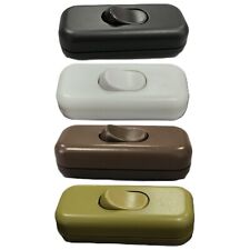 Schnurschalter Kabelschalter Wippenschalter Lampenschalter Zwischenschalter 2A
