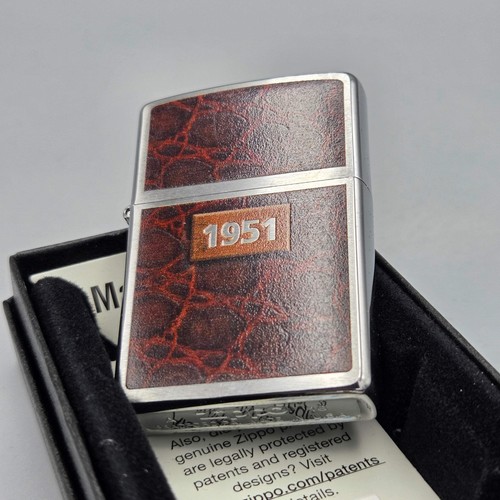 Zippo leather celebration - leather,