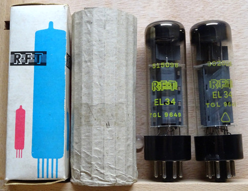 Pair rft el34 über 100 - rft, %