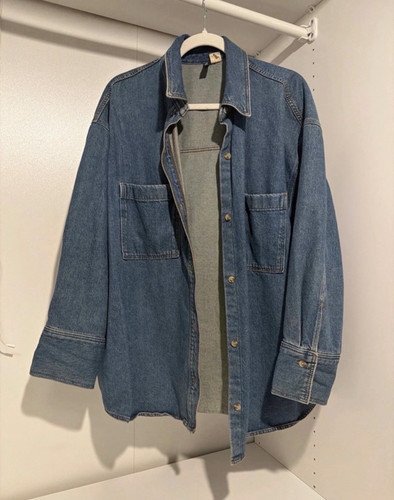 Herren denim jeanshemd - herren, denim-jeanshemd