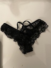 String Tanga Gr.36 XS Schwarz