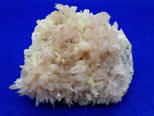 Coelestin mit Schwefel Kalkstein Machow Mine bei Tarnobrzeg Polen