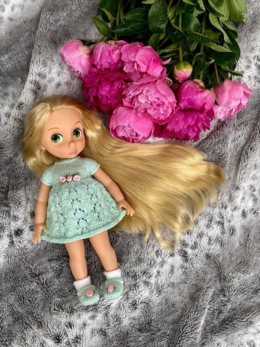 Handgestricktes kleid mit - handgestricktes,
