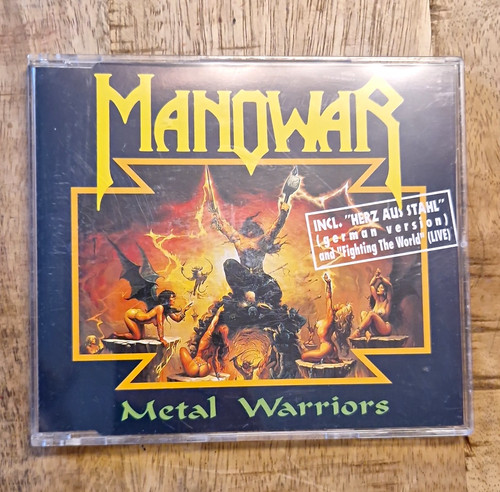 Manowar metal warriors cd - manowar,