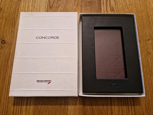 British airways concorde leder - british,