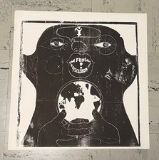 Holzschnitt- Kalenderblatt Rixdorfer Drucke  - signiert Uwe Bremer