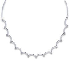 Collier Brillant 750 Gold 18