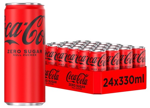 Coca cola zero sugar 330 - sugar,