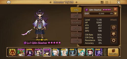 Summoners war account ld5 - eu,
