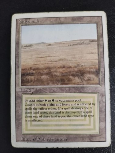 Savannah cartas magic mtg - savannah,