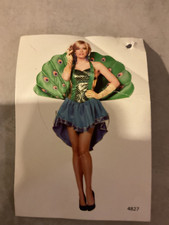 Karneval Kostüm Pfau, gebraucht, Größe 42