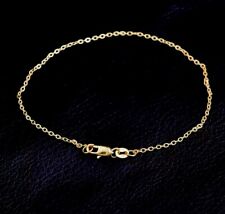 Armband 18K Gelbgold 1 MM, 20 CM   18K Vergoldet
