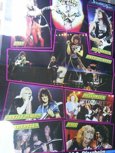 Monsters rock 1987 - of, poster