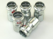5x VIEGA PRESTABO STAHL PRESS REDUZIERSTÜCK 42 MM x 35 MM FITTING REDUZIERUNG
