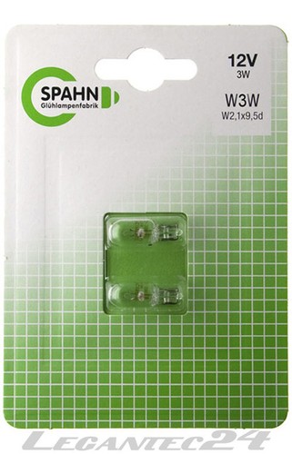 Glühlampe 12v 1x9 5d - 12v, 3w